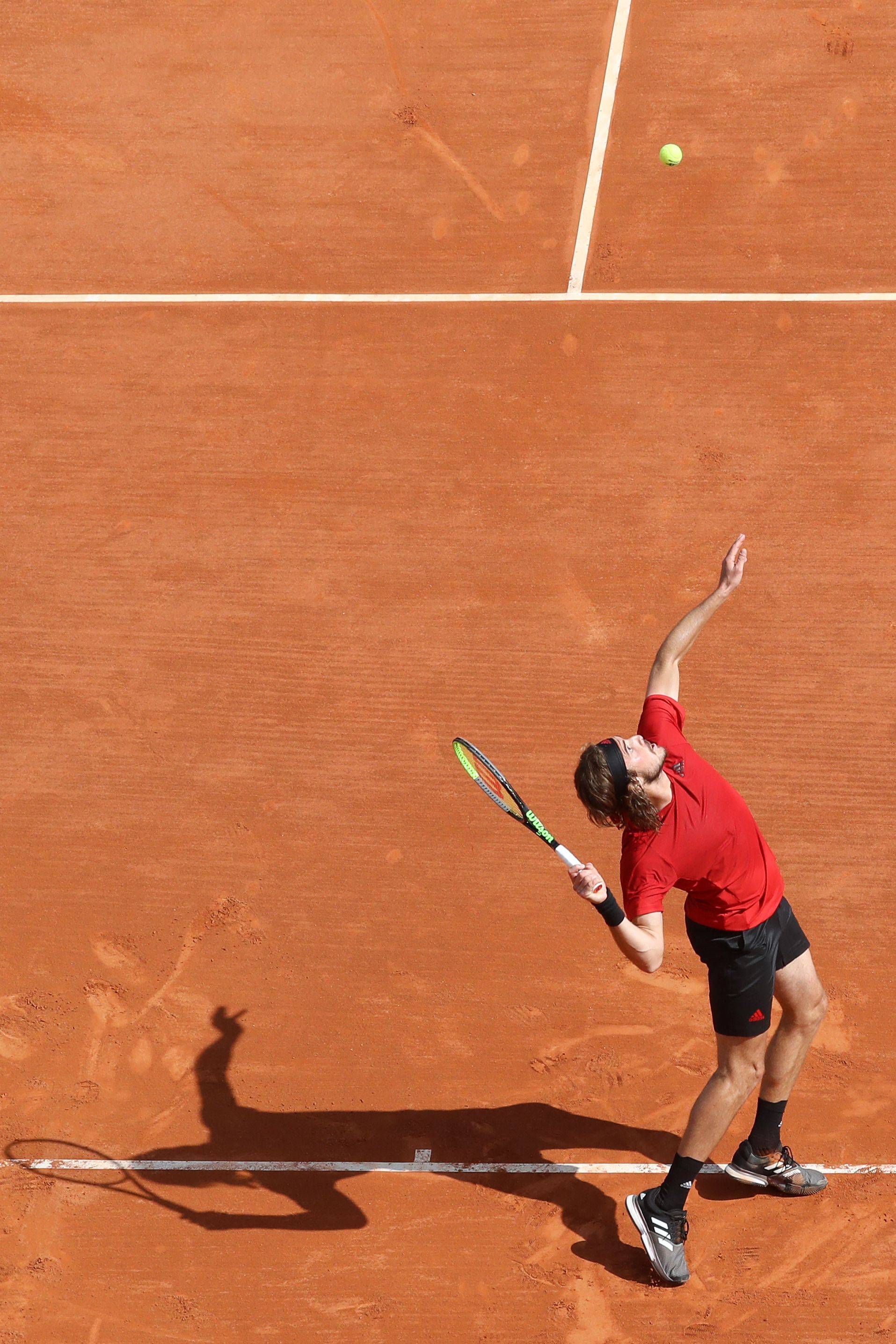 蒙特卡洛大师赛力克法网，西西帕斯高光表现