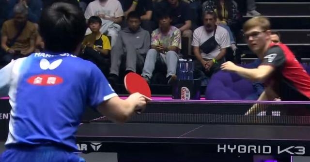 法国乒乓球队逆转韩国乒乓球队，奥恰洛夫爆发神勇